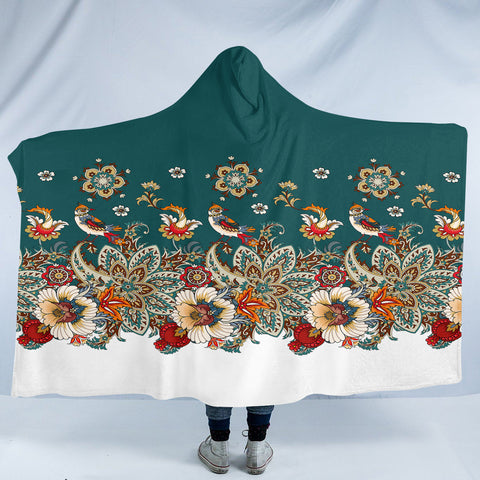 Image of Exotic Garden SW2175 Hooded Blanket