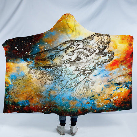 Image of Kirin Head SW1670 Hooded Blanket