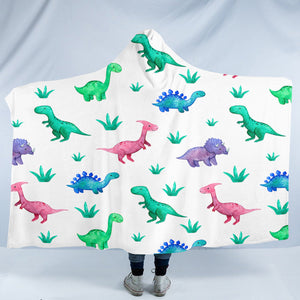 Dino Kids SW1745 Hooded Blanket