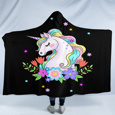 Image of Magic Unicorn SW1913 Hooded Blanket