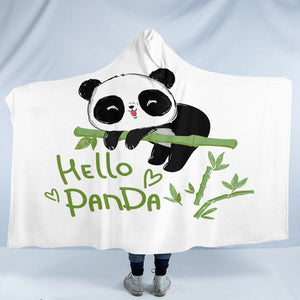 Playful Panda SW2384 Hooded Blanket