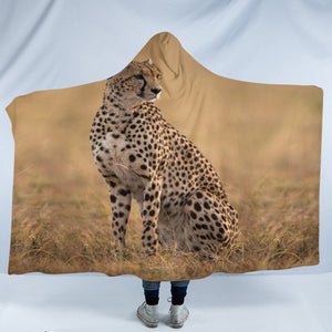 3D Leopard SW2515 Hooded Blanket