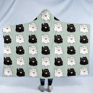 Nekomamushi SW2531 Hooded Blanket