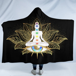 Chakra Meditation SW1894 Hooded Blanket