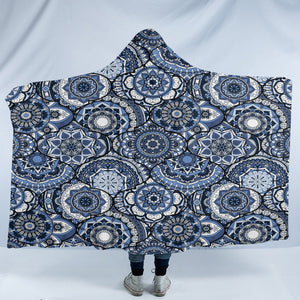 Blue Rings SW2238 Hooded Blanket