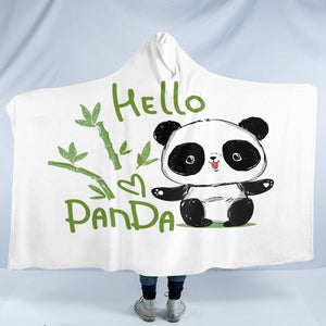 Hello Panda SW2373 Hooded Blanket