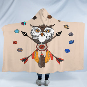 Planetary Owl SW2012 Hooded Blanket