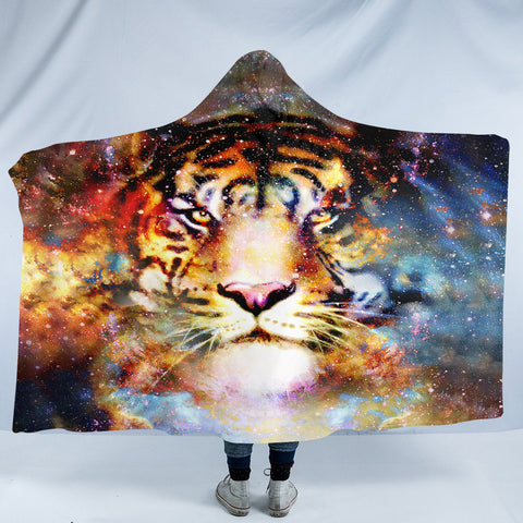 Image of Space Tiger SW2069 Hooded Blanket