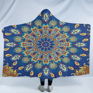 Concentric Drops SW1624 Hooded Blanket