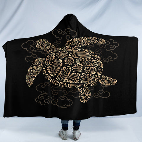 Image of Turtle SW2186 Hooded Blanket
