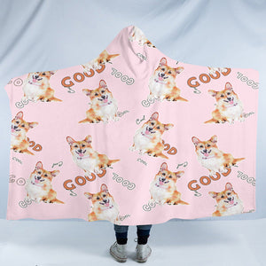 Good Corgi SW1659 Hooded Blanket