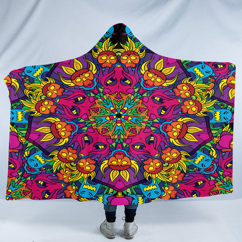 Image of Trippy SW2474 Hooded Blanket