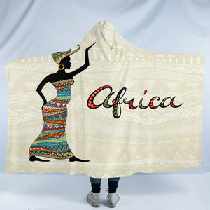 Africa SW1830 Hooded Blanket