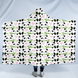 Panda Snail SW2385 Hooded Blanket