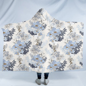 Cool Flowers SW2255 Hooded Blanket