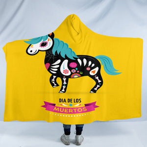 X-rayed Unicorn SW1851 Hooded Blanket