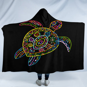 Lined Turtle SW2013 Hooded Blanket