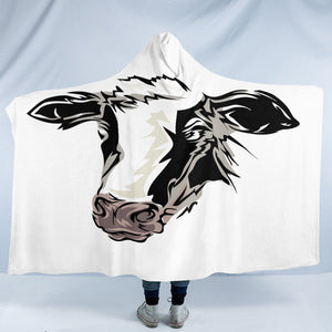 Milk Cow SW2495 Hooded Blanket