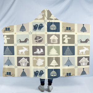 Winter Icons SW2335 Hooded Blanket