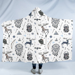 Ice Tribe SW2172 Hooded Blanket