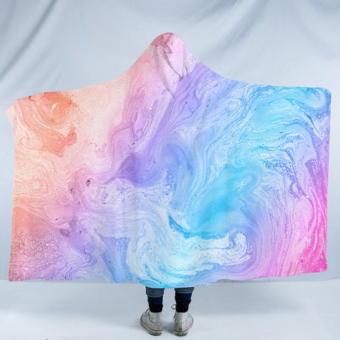 Image of Colorful Sand SW2534 Hooded Blanket