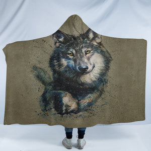 Wolf Haven SW2039 Hooded Blanket