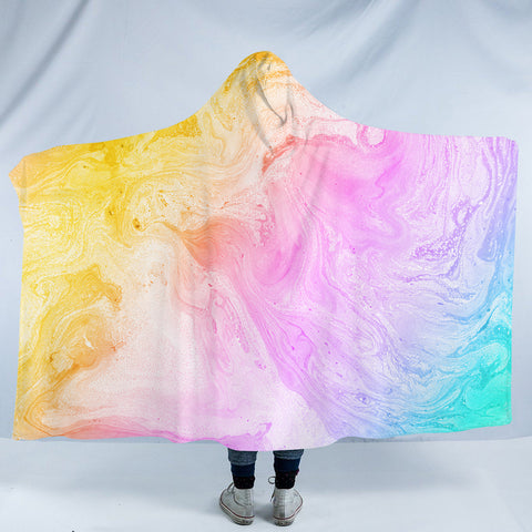 Image of Colorful Sand SW2533 Hooded Blanket