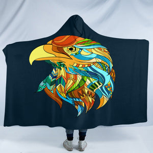 Stylized Eagle SW1827 Hooded Blanket