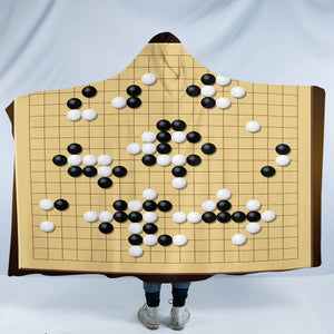 Go Game Board SW1901 Hooded Blanket