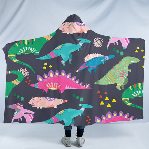 Image of Dino Toys SW1743 Hooded Blanket