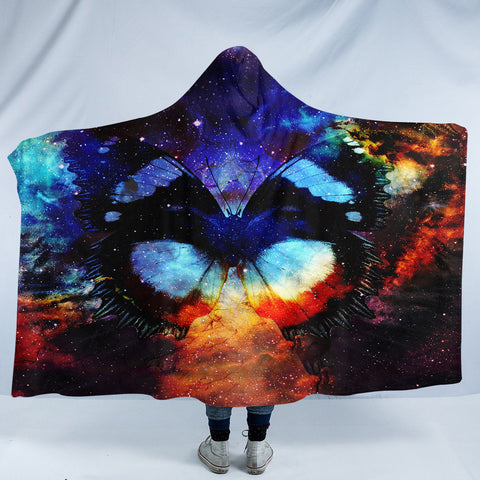 Image of Butterfly Incarnation SW2003 Hooded Blanket
