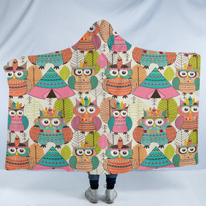 Owl Tribe SW2070 Hooded Blanket