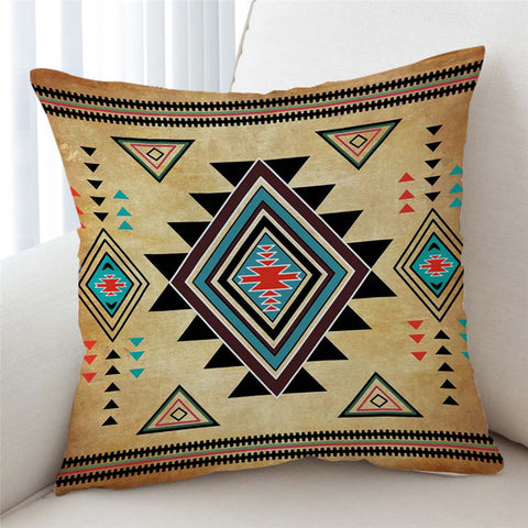 Image of Aztec Pattern Cushion Cover - Beddingify