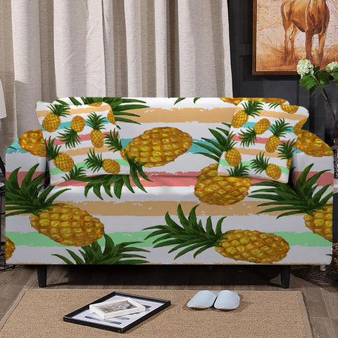 Image of Pineapple Party Sofa Cover - Beddingify