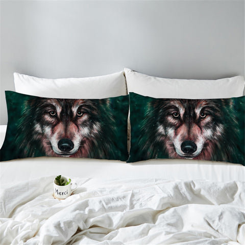 Image of Jungle Wolf Pillowcase