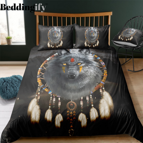 Image of Mystic Wolf Bedding Set - Beddingify
