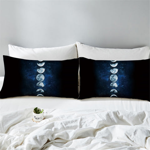 Image of Moon Phases Space SPC011340022 Pillowcase