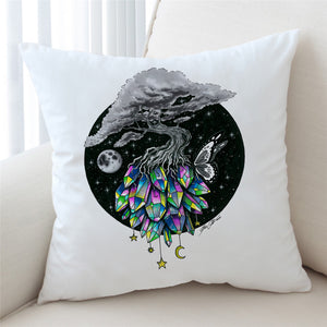 Planetary Tree Of Life Cushion Cover - Beddingify