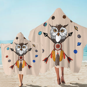 Tribal Sage Owl SW2012 Hooded Towel