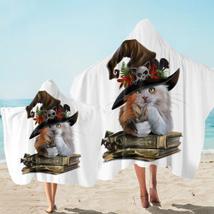 Sorcerer Cat SW2434 Hooded Towel