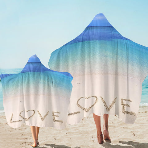 Image of Beach Lover SW2426 Hooded Towel