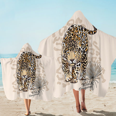 Image of Wild & Dangerous Tiger SW2519 Hooded Towel