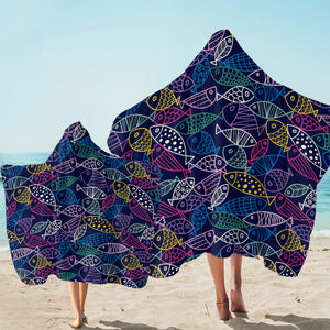 Weaving Fish SW2184 Hooded Towel