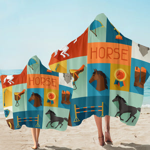 Horse Rider SW1920 Hooded Towel