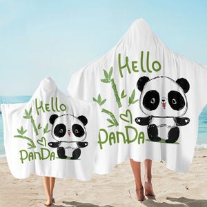 Hello Panda SW2383 Hooded Towel