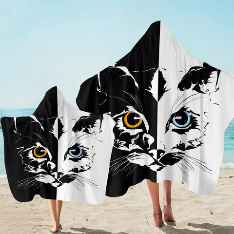 Image of Half Cat SW2405 Hooded Towel