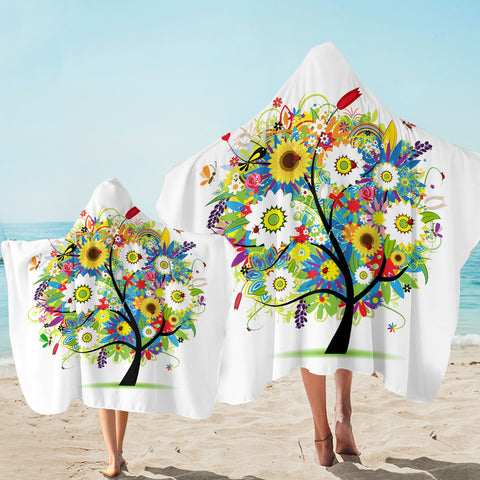 Image of Tree Of Life SW2466 Hooded Towel