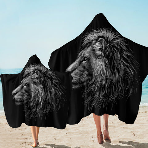 Image of B&W Lion SW2492 Hooded Towel