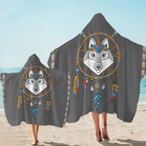 Feral Dream Catcher SW2373 Hooded Towel