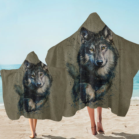 Image of Painted Wolf SW2039 Hooded Towel